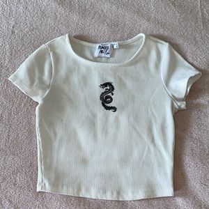 Princess Polly Dragon Cropped Tee